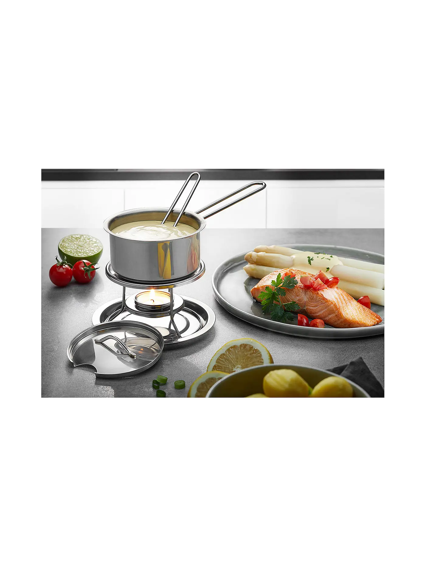 GEFU | Saucen- und Butterwärmer-Set CALORIC 6tlg | 